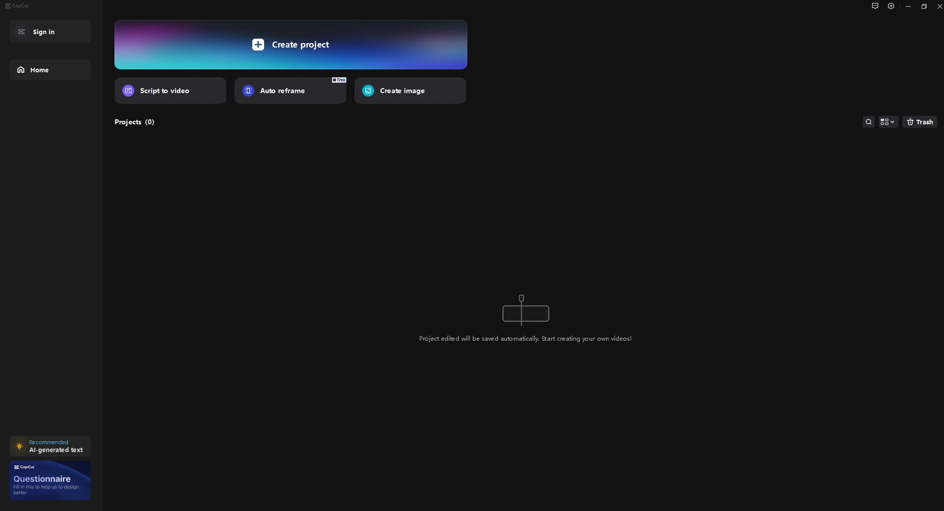 Open CapCut MKV to MP4 Converter